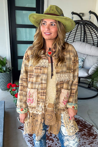 Anchored In Peace Duster - 100% Cotton