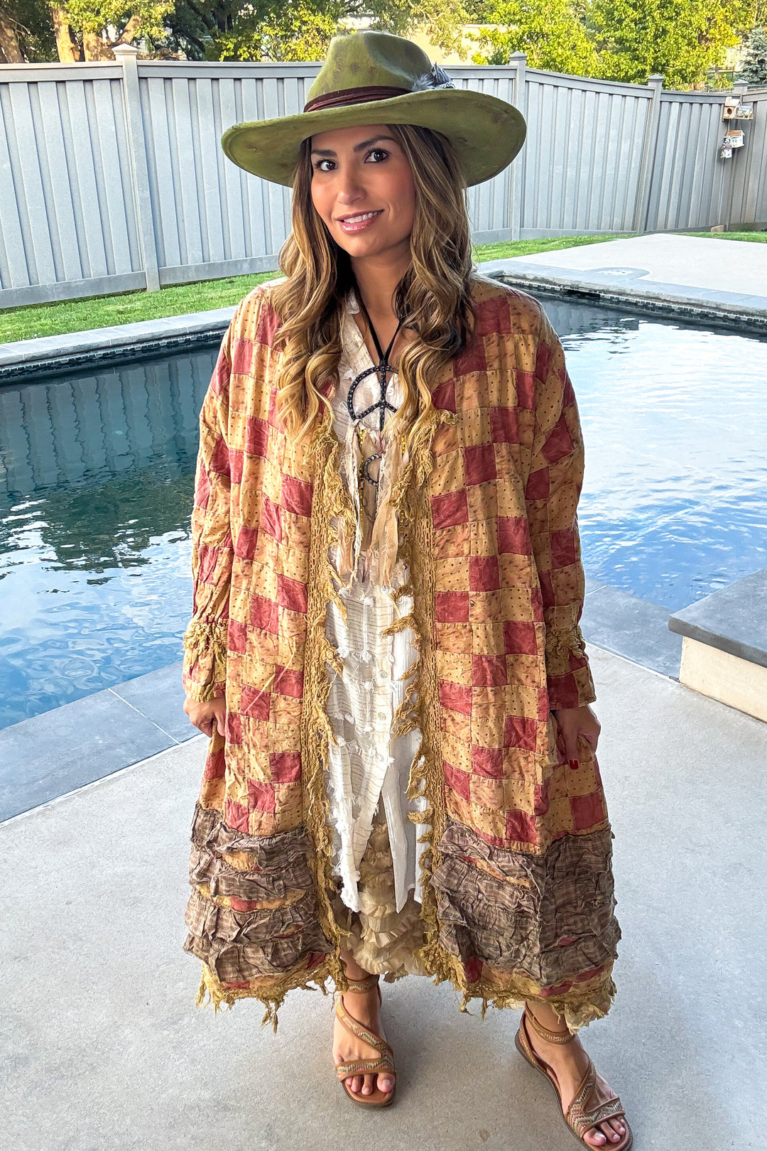 Wandered Roads Duster - 100% Cotton