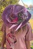 PRE ORDER: The Flamingo Crown Hat - Handmade - One of a Kind