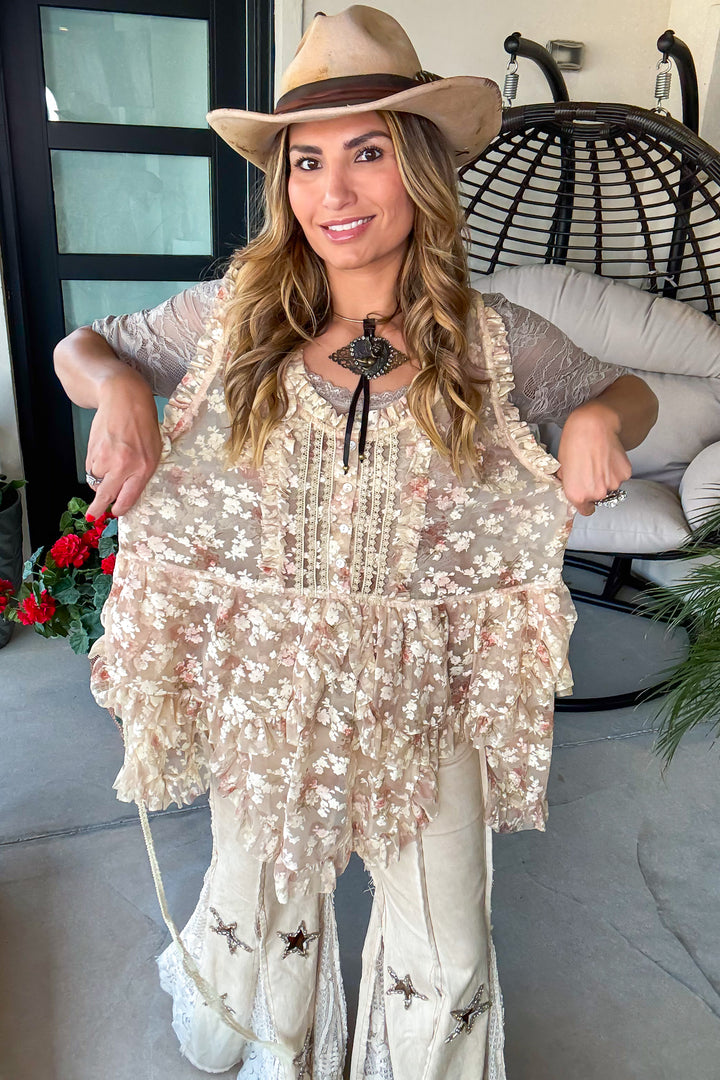 Dance Away Lace Tunic