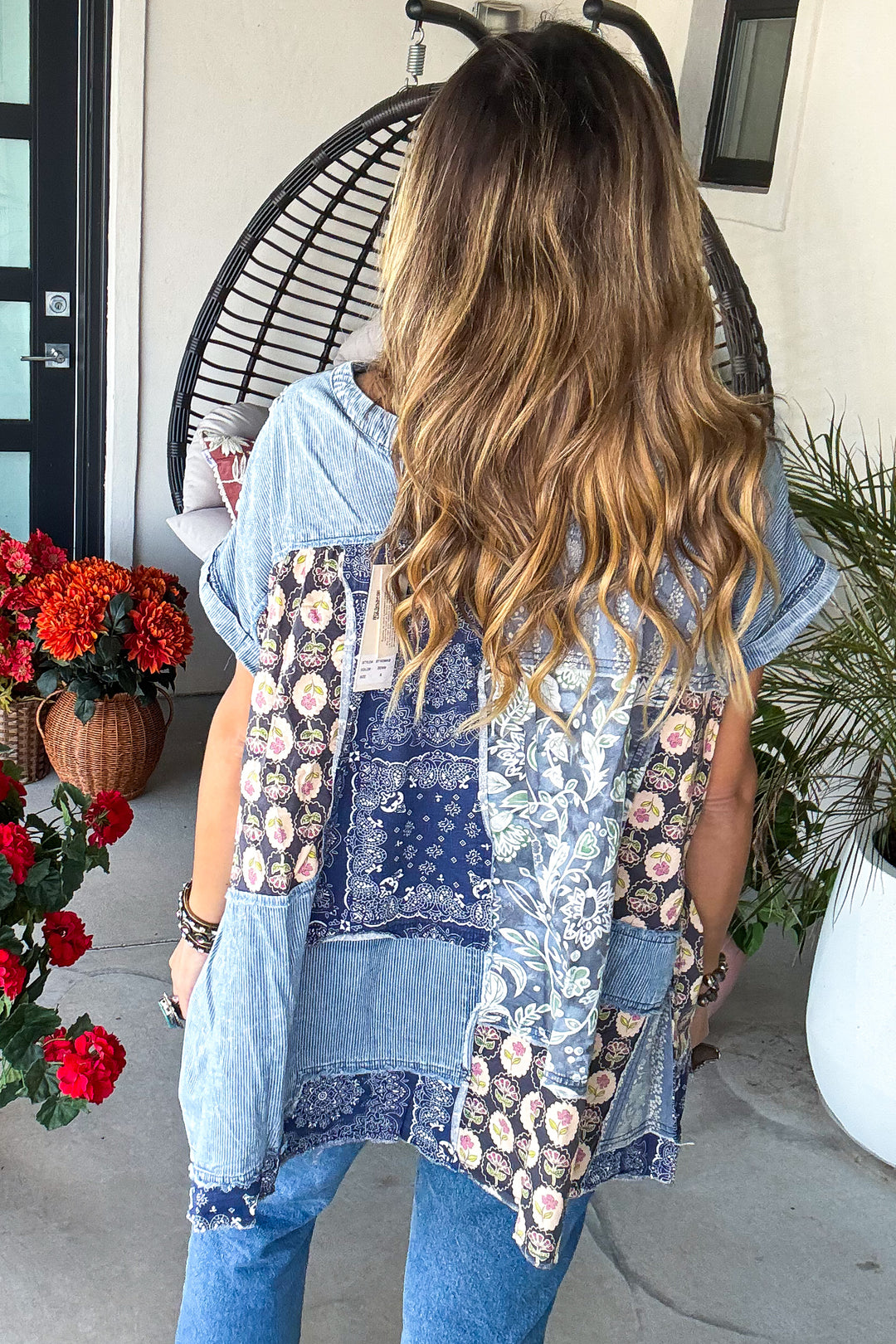 Starlit Soul Boho Top - 100% Cotton