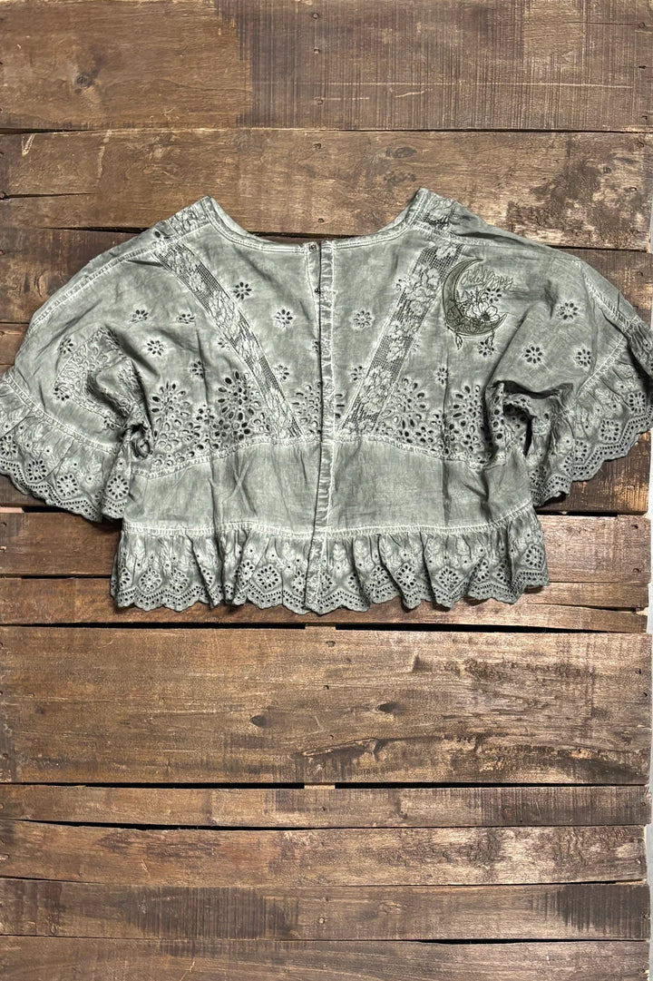 PRE ORDER: Softly Worn Eyelet -100% Cotton - Reversible