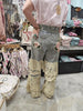 Painted Rose Patchwork Boho Pants