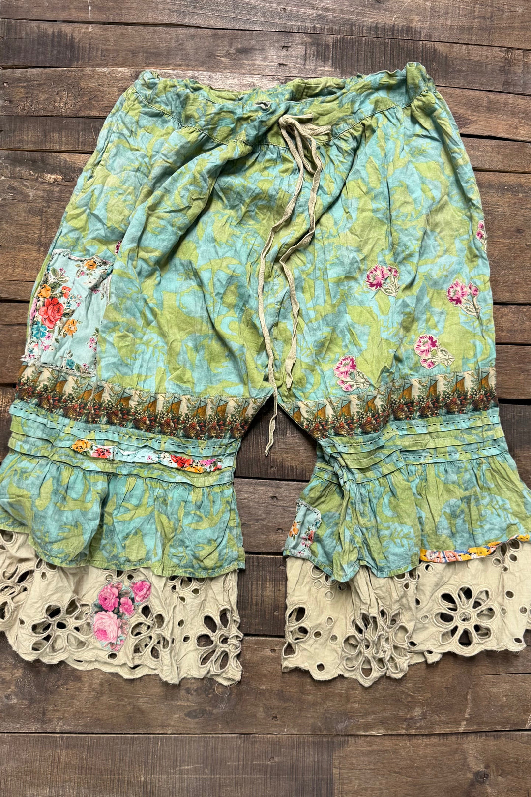 Exclusive - House of Jaded Gypsy - Faded Garden Bloomers - 100% Cotton