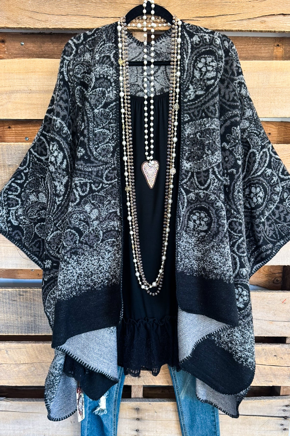 Outerwear | Plus-Size Kimonos & Plus-Size Cardigans | AHB