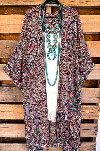 AHB EXCLUSIVE - What a Beauty Kimono - Taupe