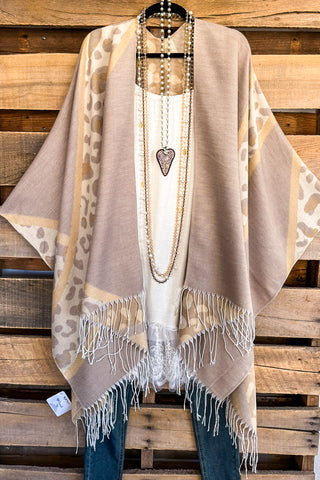 AHB EXCLUSIVE: Finding Perfection Kimono - Solid Brown