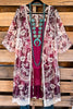 AHB EXCLUSIVE: More Than Just a Friend Lace Kimono - Plum