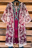 AHB EXCLUSIVE: More Than Just a Friend Lace Kimono - Plum