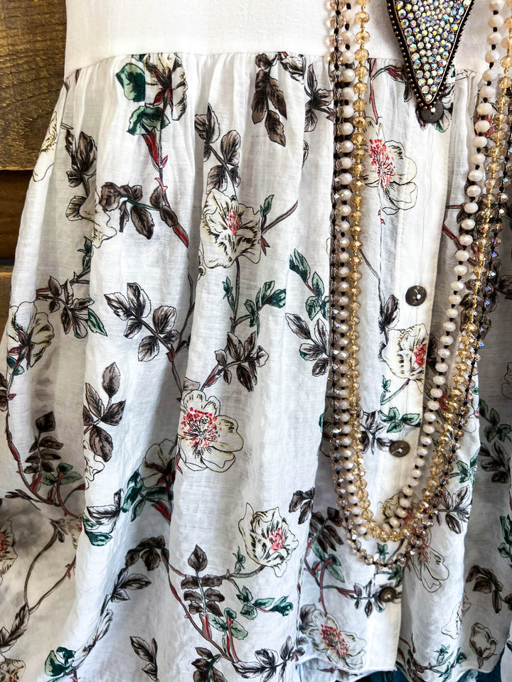 Sea Front Tunic - White