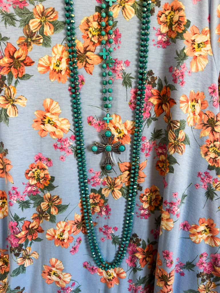 Blue Sky Days Top - Blue