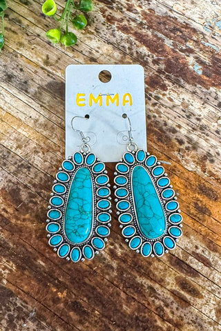 Freedom Turquoise Post Earrings