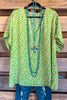 Lavish Look Oversized Top - Green