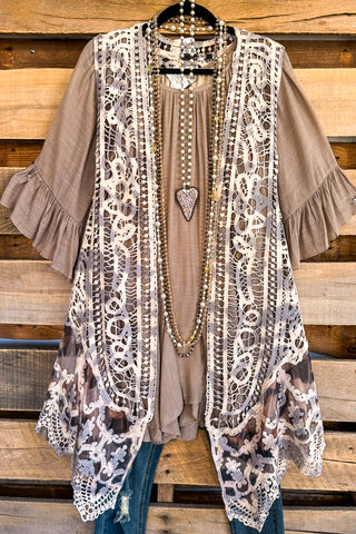 AHB EXCLUSIVE: Elegant Vibes Tunic - Sand