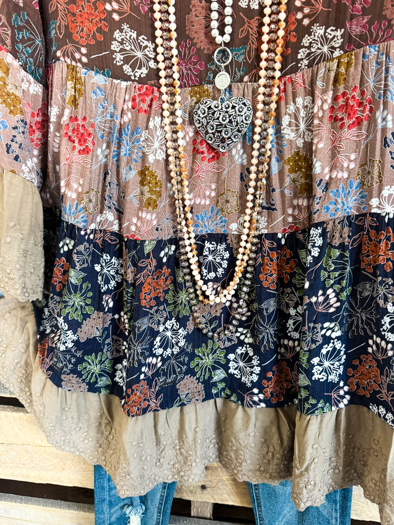 Unforgettable Moment Tunic/Dress - Brown