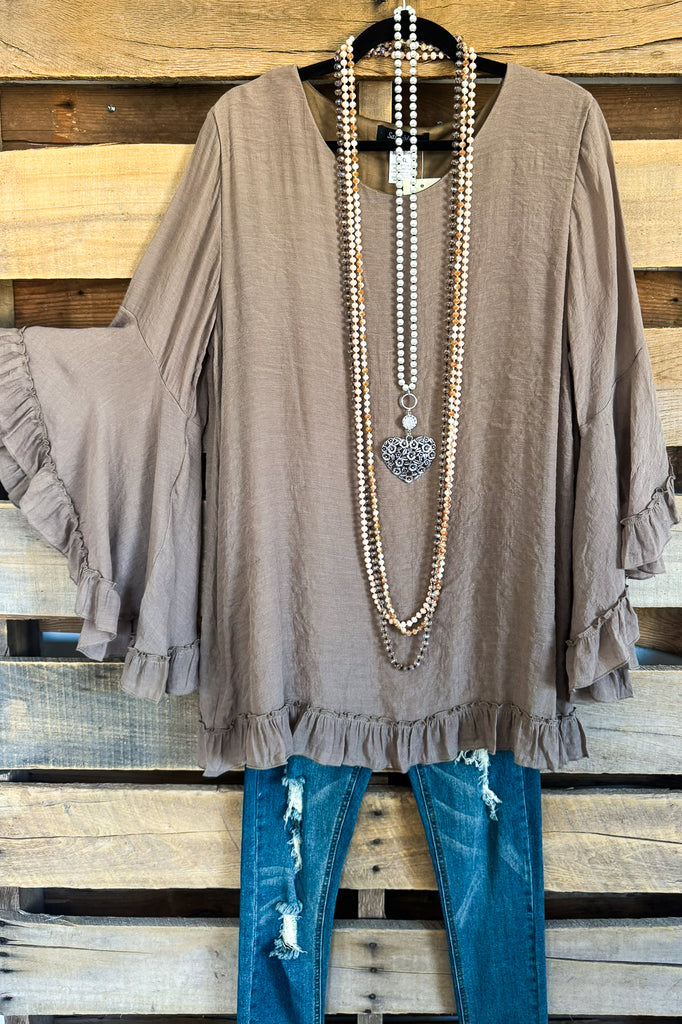 Good Grace Tunic - Brown