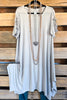Best Kind Of Days Dress - Gray