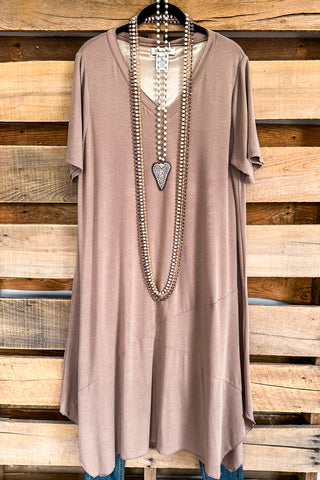 An Easy Tomorrow Dress - Rust