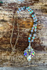 Aurora Beaded Chain Necklace - Aura Borealis