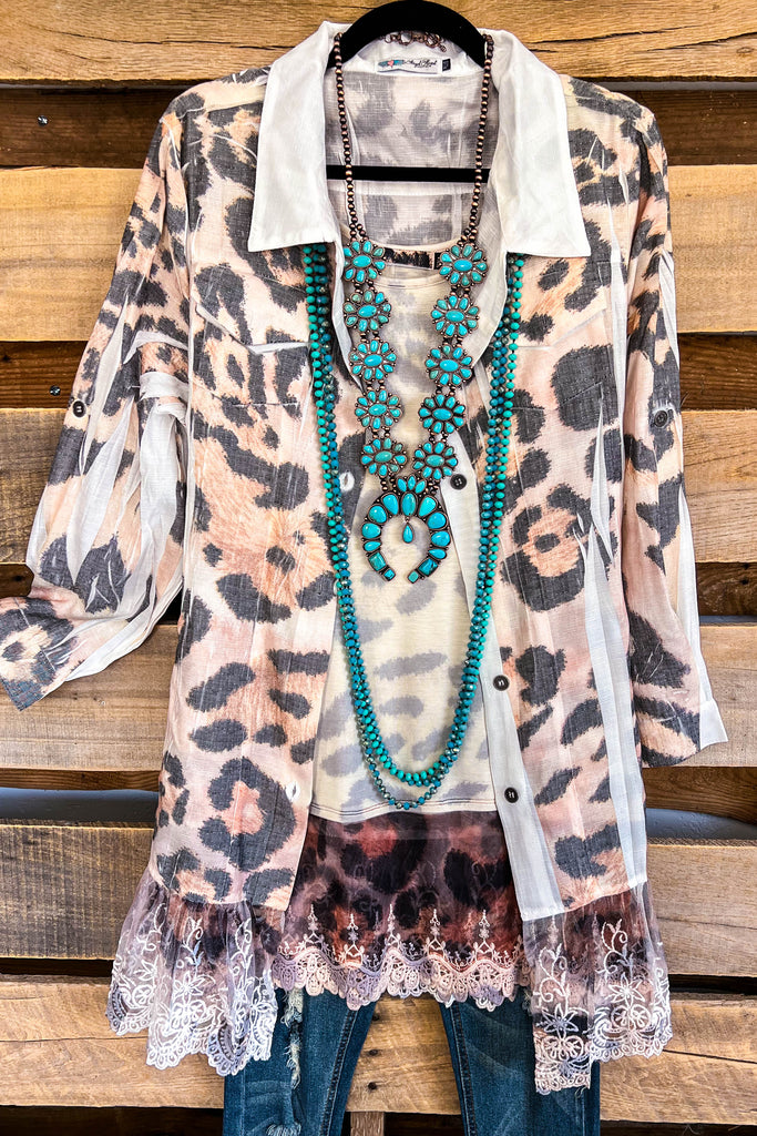 AHB EXCLUSIVE: Mindfulness Harmony Top -Leopard