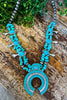 Turquoise Sun Squash Blossom - Turquoise