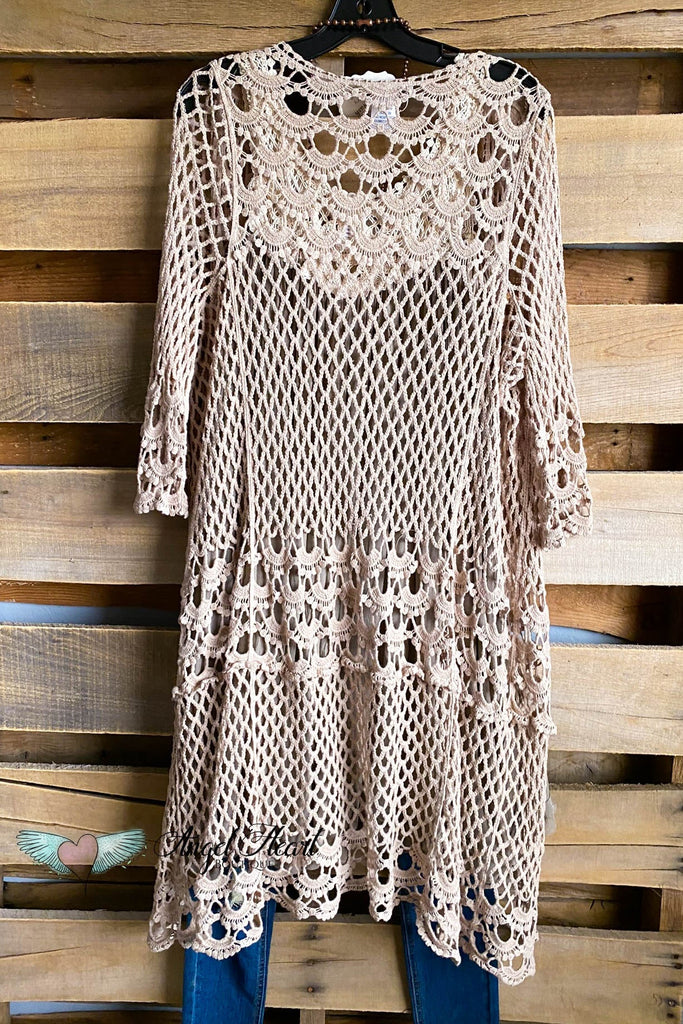 AHB EXCLUSIVE: Simple Kind of Love Duster - Mocha - 100% COTTON