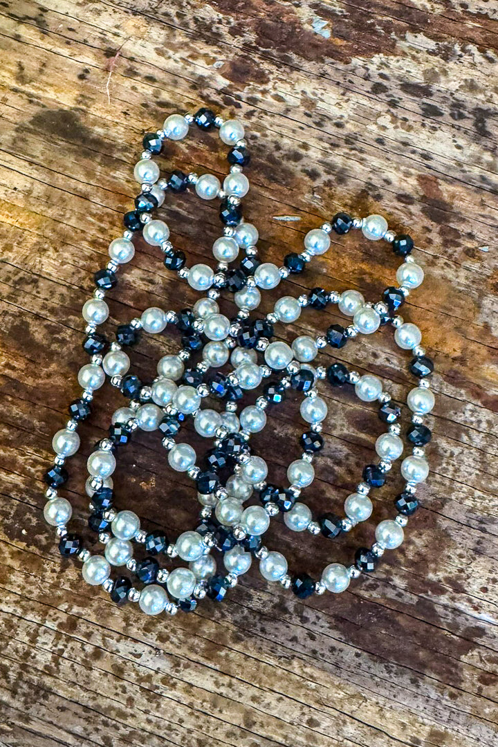 Just As Classic Pear Necklace - Graphite