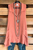 Like the Wind Tunic - Dusty Rose - 100% COTTON
