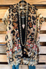 AHB EXCLUSIVE: All the Goodness in the World Kimono - Taupe/Leopard