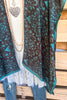High Point Paisley Kimono - Teal