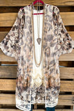 AHB EXCLUSIVE: More Than Just a Friend Lace Kimono - Leopard