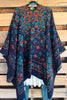 Dreaming Of The Day Poncho - Navy