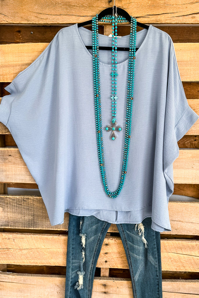 Casual Impressions Top - Chambray