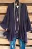 Take My Hand Tunic - Dark Grey