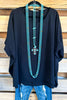 Casual Impressions Top - Black
