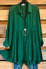 Confidence Is Everything Tunic - Forest Green