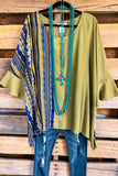 Worthy And True Tunic - Olive