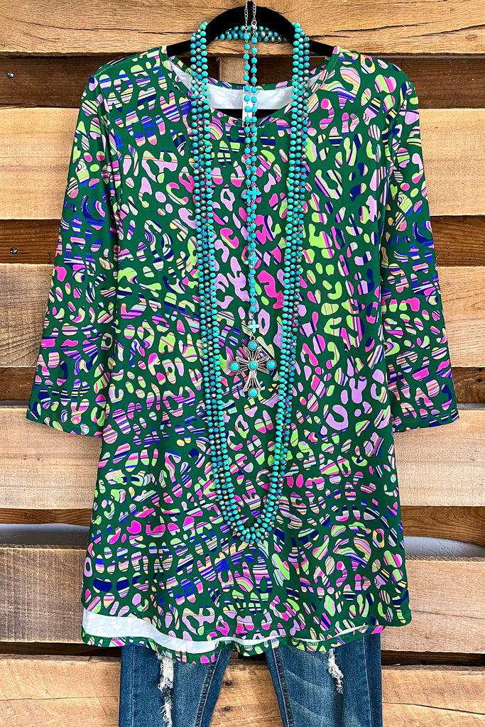 Lost Dreams Found Tunic - Green - SALE