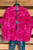 Wildly Amused Tunic - Red/Hot Pink