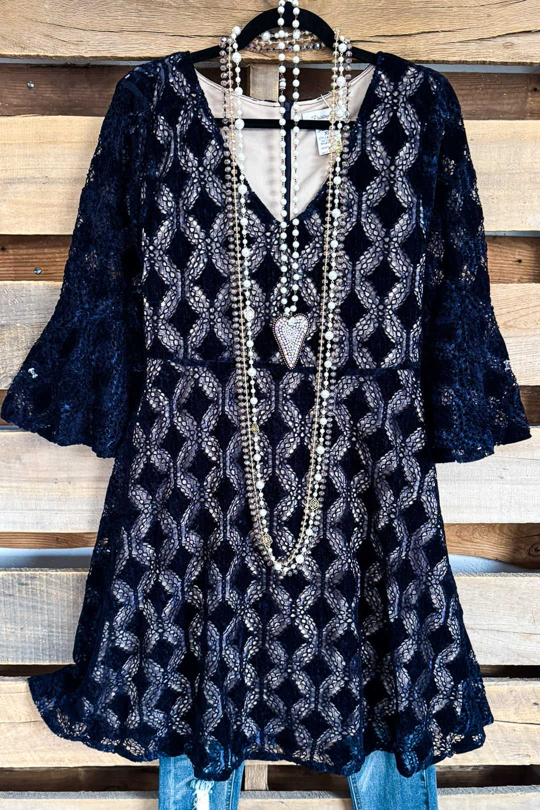Time For Romance Dress - Navy