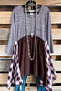 Something A Little Extra Tunic/Dress - Multi Brown