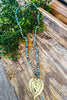 Jaded Hearts Necklace - Green