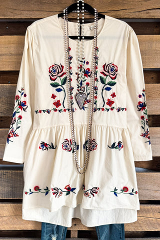 AHB EXCLUSIVE: Fancy Thoughts Tunic - Blue