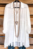 Confidence Is Everything Tunic - Off White