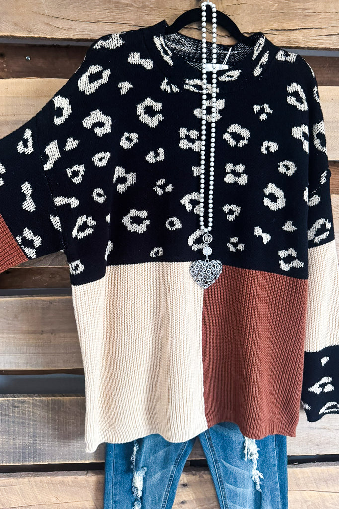 Fashion Chronicles Sweater - Black Mocha