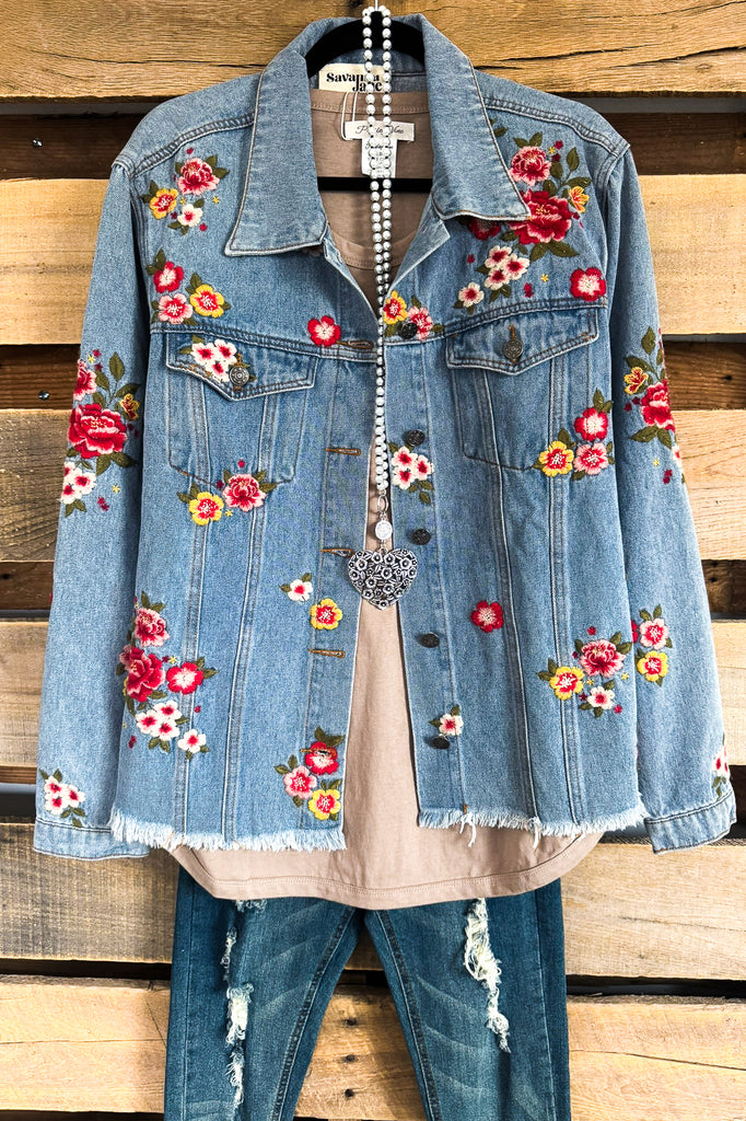 Love Like Ours Denim Jacket - 100% Cotton