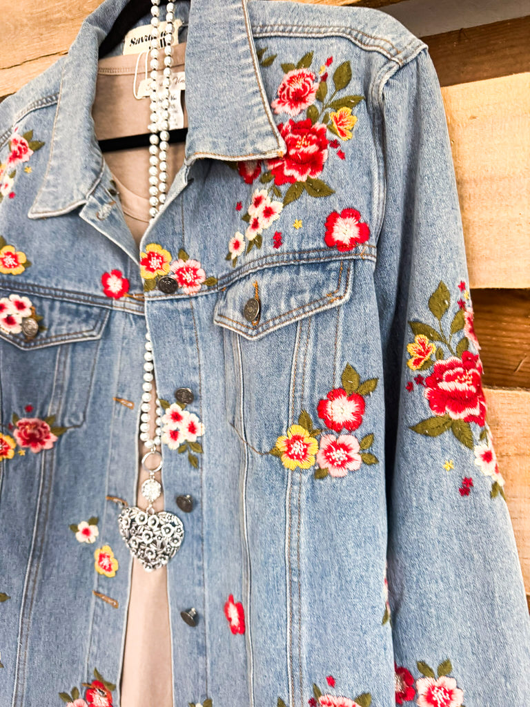 Love Like Ours Denim Jacket - 100% Cotton