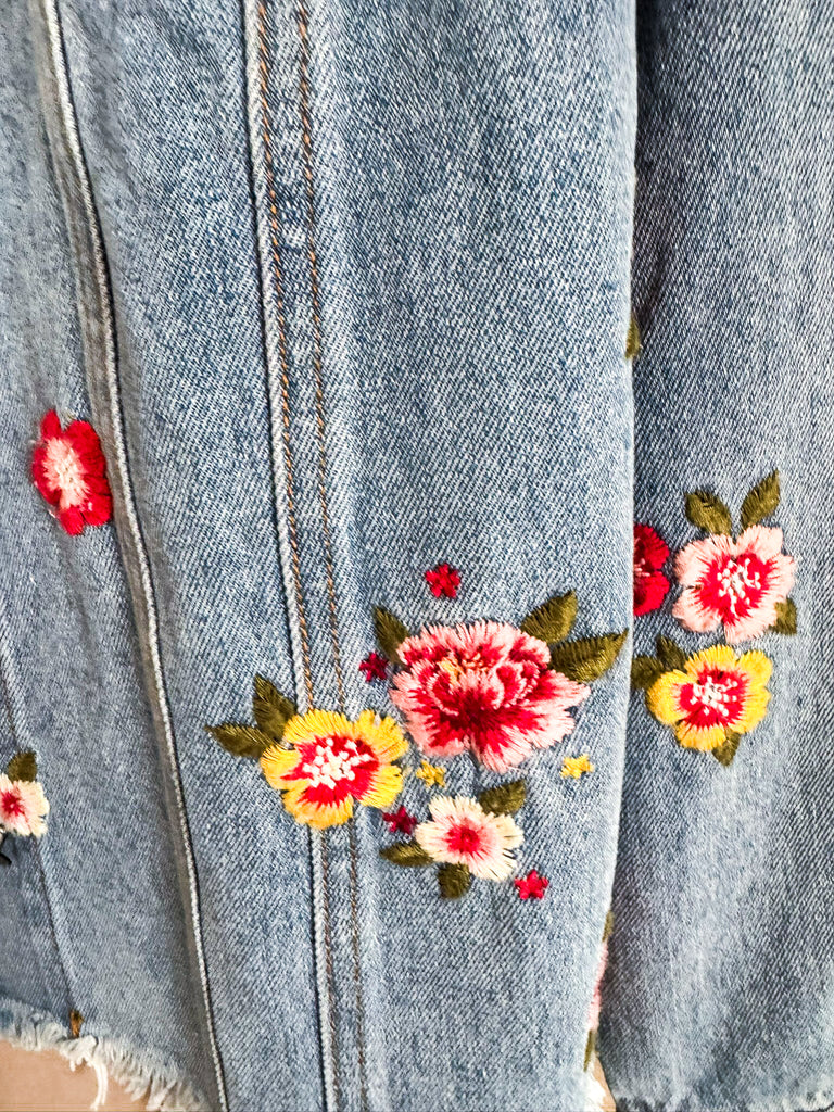 Love Like Ours Denim Jacket - 100% Cotton