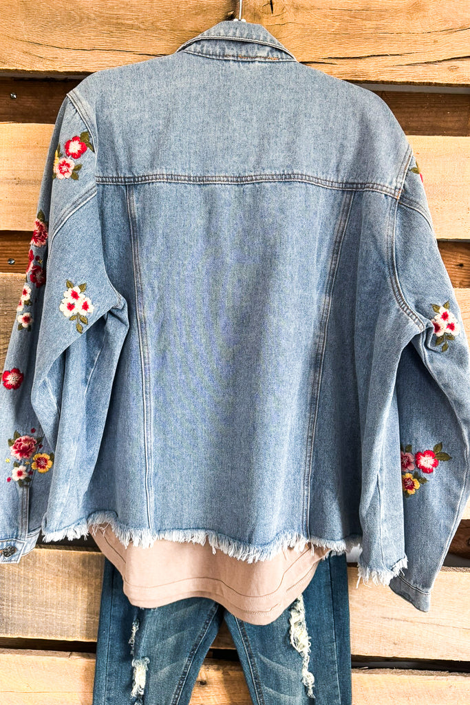 Love Like Ours Denim Jacket - 100% Cotton