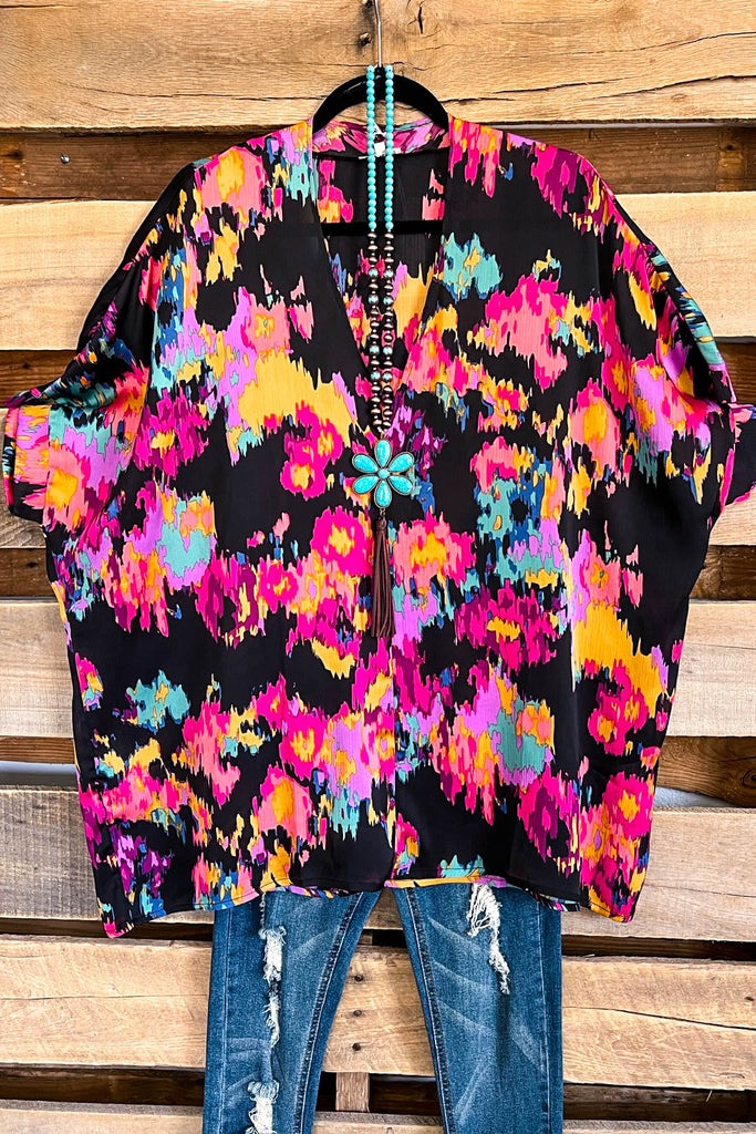 Connection To Destiny Tunic - Black